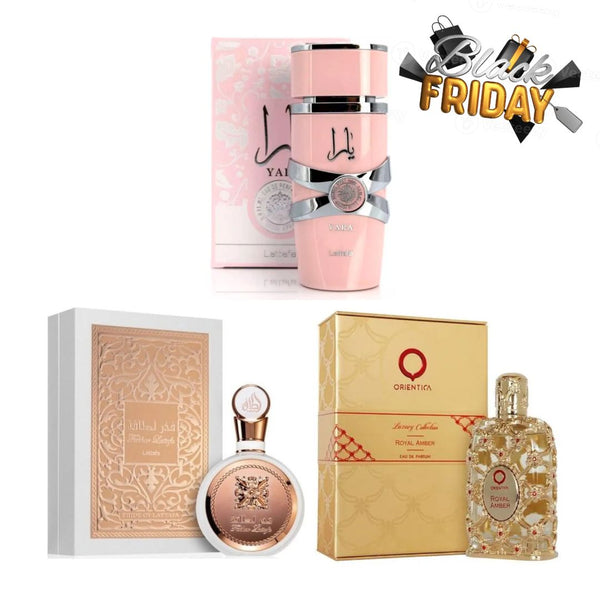 Promoção Kit de perfumes Compre 1 Leve 3 - 100ml Cada