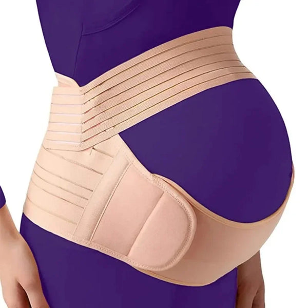 Faixa de Suporte para Barriga de Gestantes - Cinta para Costas, Cinturão de Cuidado para Abdômen de Maternidade com Cintura Ajustável, Protetor para Gravidez