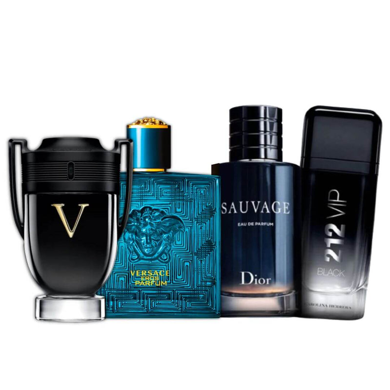 Promoção Kit de perfumes Compre 1 Leve 4 - 100ml Cada